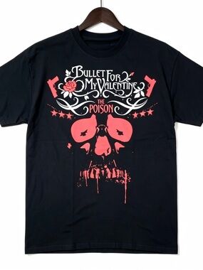 Bullet For My Valentine T-shirt The Poison Tee Womens Mens T-shirt Unisex